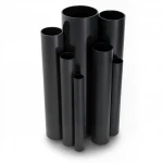 UPVC Pipes Modern Technology Nominal Pressure 8.6 Bar Size 2 inch Thickness 1.85 mm Black Colour