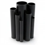 UPVC Pipes Modern Technology Nominal Pressure 17.2  Bar Size 1 ¼ inch Thickness 2.49  mm Black Colour