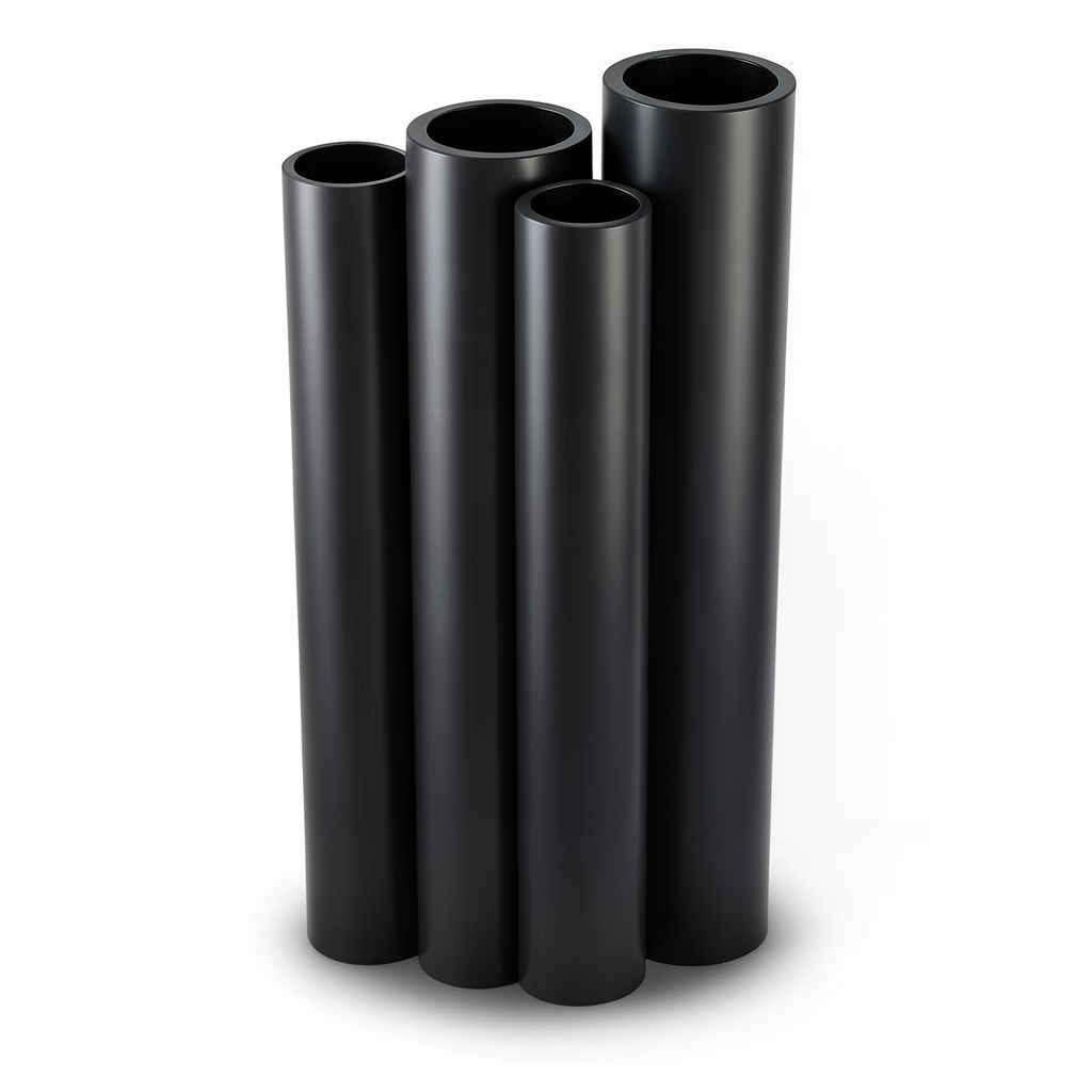 مواسير HDPE الراجحي PE 100 ضغط 6 بار قطر خارجي 400 مم سمك 22.8 مم لون اسود