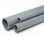 UPVC Pipes National Kham Pressure 6 Bar Outside Diameter 63 mm Thickness 1.9 mm Gray Colour