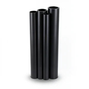 أنابيب HDPE PE 100 ضغط 6 بار قطر خارجي 500 مم سمك 28.4 مم لون أسود