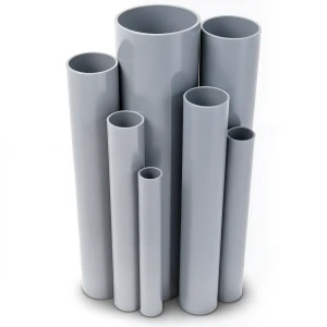 UPVC Pipes Nominal Pressure 2.5 Bar Outside Diameter 140 mm Thickness 1.8 mm Gray