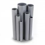 مواسير UPVC التقنية العصرية ضغط 13.8  بار  مقاس ½ 1 إنش سمك 2.29  مم لون رمادي