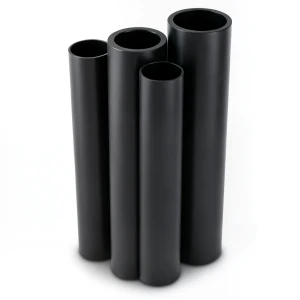 أنابيب HDPE PE 100 ضغط 6 بار قطر خارجي 630 مم سمك 35.8 مم لون أسود