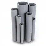 UPVC Pipes Modern Technology Nominal Pressure 17.2  Bar Size ¾  inch Thickness 1.57  mm Gray Colour