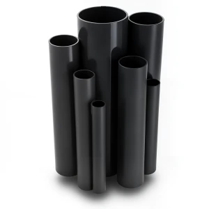 UPVC Pipes Nominal Pressure 2.5 Bar Outside Diameter 140 mm Thickness 1.8 mm Black