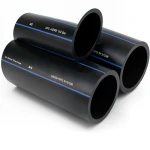 SPS HDPE Pipes PE 100 Pressure 6 Bar Outside Diameter 180 mm Thickness 6.9 mm Black | Saudi Pipes Systems (SPS)