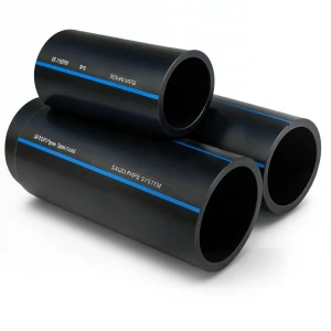 SPS HDPE Pipes PE 100 Pressure 16 Bar Outside Diameter 180 mm Thickness 16.4 mm Black | Saudi Pipes Systems (SPS)