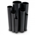 UPVC Pipes Modern Technology Nominal Pressure 17.2  Bar Size 1 ¼ inch Thickness 2.49  mm Black Colour