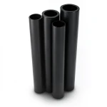 Al-Rajhi HDPE Pipes PE 100 Pressure 6 Bar Diameter 180 mm Thickness 10.3 mm Black