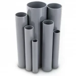 UPVC Pipes Modern Technology Nominal Pressure 17.2  Bar Size 1 ½ inch Thickness 2.84  mm Gray Colour