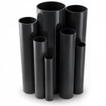 UPVC Pipes Modern Technology Nominal Pressure 17.2  Bar Size 1 ½ inch Thickness 2.84  mm Black Colour
