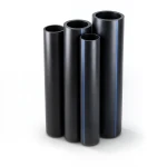 HDPE Pipe PE 100 Pressure 6 Bar Outside Diameter 225 mm Thickness 12.8 mm Black