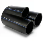 SPS HDPE Pipes PE 100 Pressure 16 Bar OD 280 mm Thickness 25.4 mm Black | Saudi Pipes Systems (SPS)