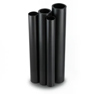 HDPE Pipes PE 100 Pressure 6 Bar 250 mm Diameter 14.2 mm Thickness Black