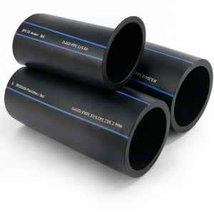 SPS HDPE Pipes PE 100 Pressure 6 Bar Outside Diameter 225 mm Thickness 8.6 mm Black | Saudi Pipes Systems (SPS)