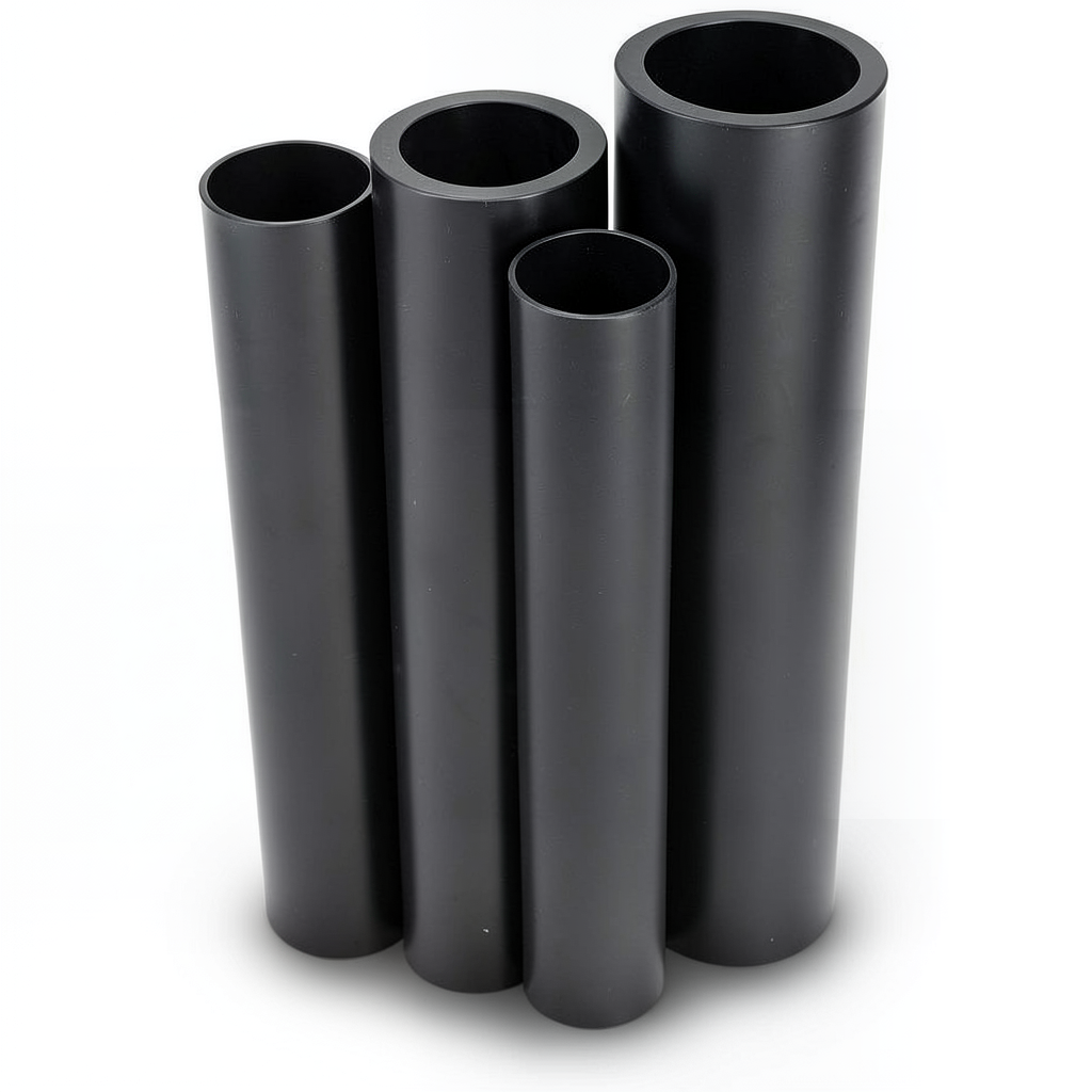 Al-Rajhi HDPE Pipe PE 100 Pressure 6 Bar Outside Diameter 400 mm Thickness 22.8 mm Black
