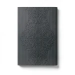 ورق جدران إيطالي لون رمادي داكن تصميم كلاسيك 10 م×0.70 م موديل 13002