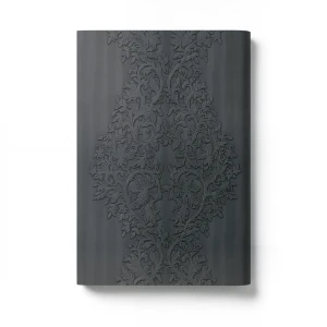 Italian Wallpaper Dark Gray Classic Design 10m×0.70m Model 13002