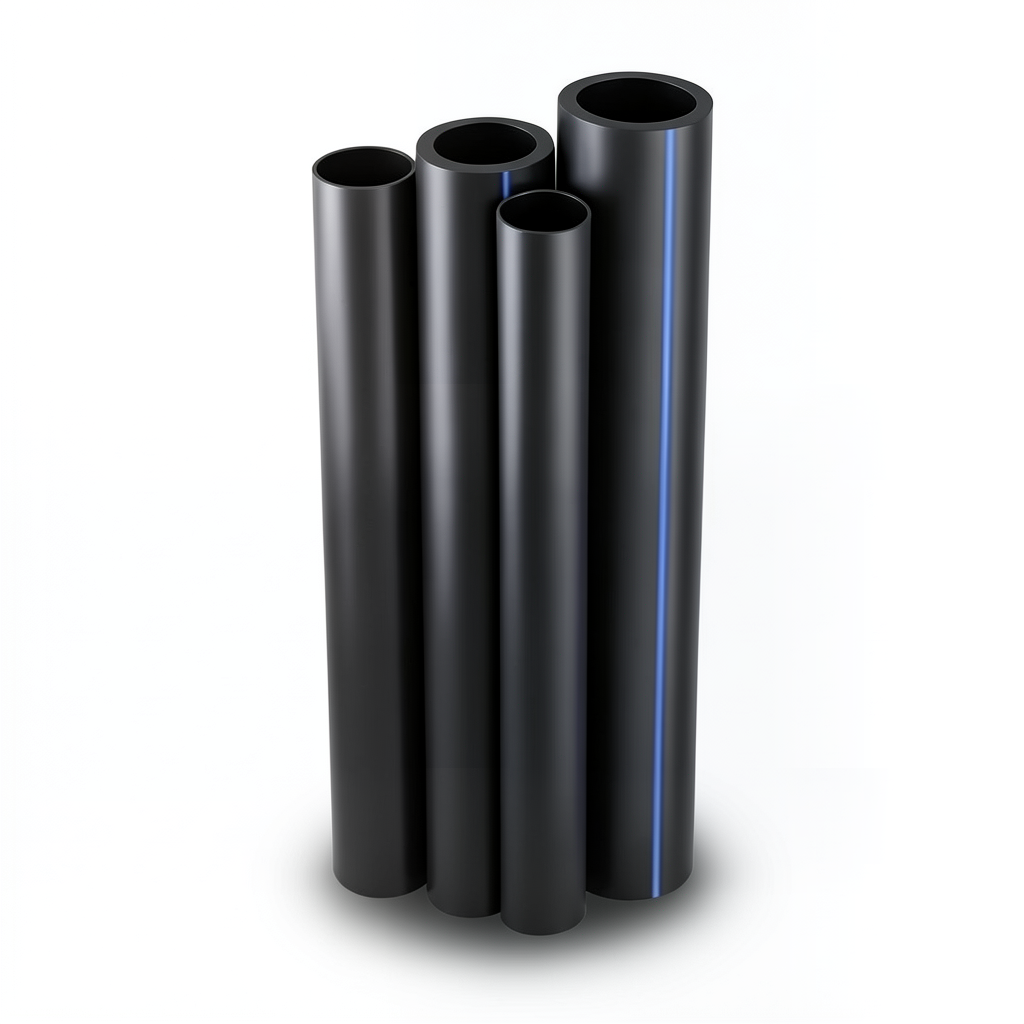 Al-Rajhi HDPE Pipe PE 100 Pressure 6 Bar Diameter 560 mm Thickness 31.9 mm Black