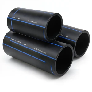 SPS HDPE Pipes PE 100 Pressure 16 Bar Outside Diameter 225 mm Thickness 20.5 mm Black | Saudi Pipes Systems (SPS)