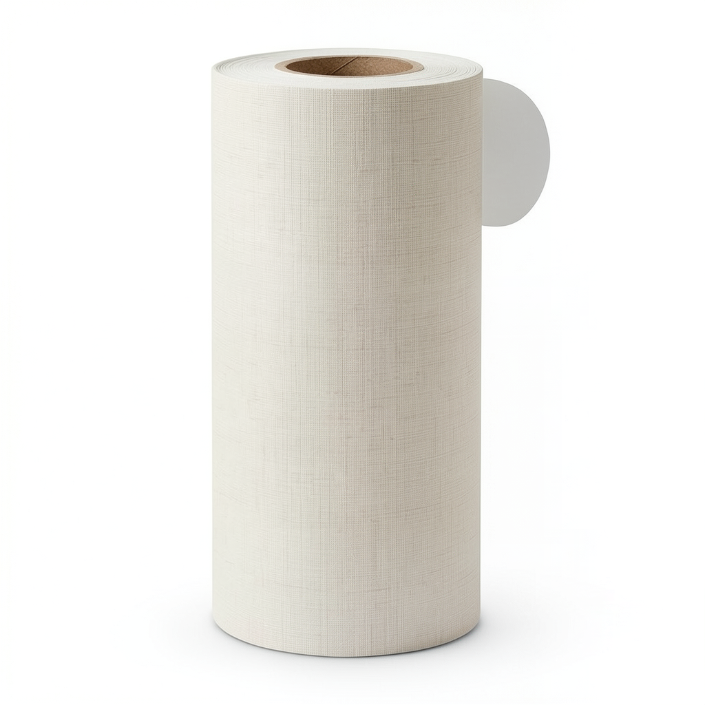 Italian Wall Covering Patterned Design Roll Length 10 m Light Beige