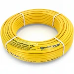 أنابيب HDPE نيبروبلاست PE 100 ضغط 16 بار قطر خارجي 125 مم سمك 11.4 مم لون أصفر 