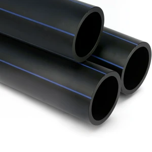 أنابيب HDPE PE 100 ضغط 10 بار قطر خارجي 200 مم سمك 11.9 مم لون أسود | مصنع أنظمة الانابيب السعودي (SPS)