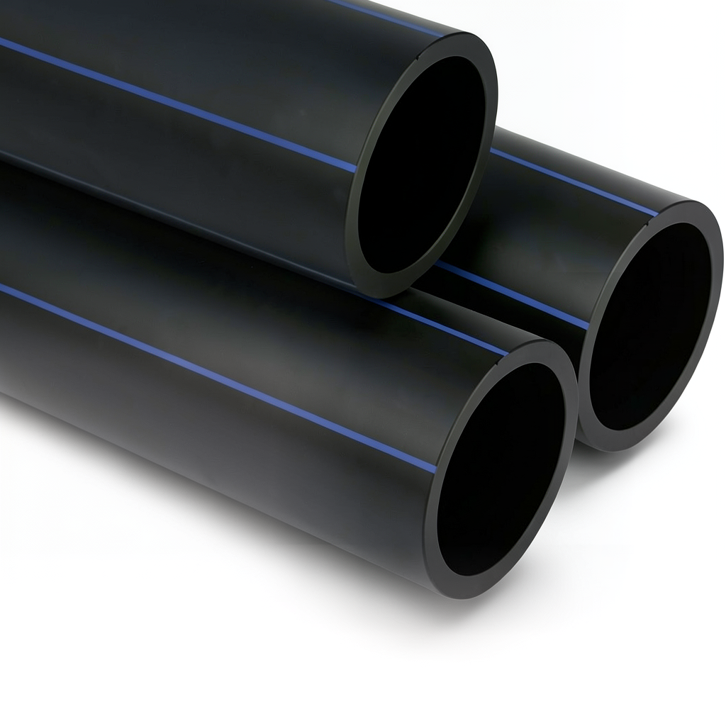 SPS HDPE Pipes PE 100 Pressure 10 Bar Outside Diameter 200 mm Thickness 11.9 mm Black | Saudi Pipes Systems (SPS)