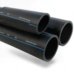 مواسير HDPE PE 100 ضغط 6 بار قطر خارجي 280 مم سمك 10.7 مم لون أسود | مصنع أنظمة الانابيب السعودي (SPS)