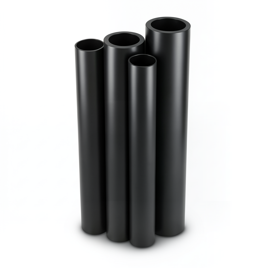 مواسير HDPE الراجحي PE 100 ضغط 10 بار قطر خارجي 180 مم سمك 16.4 مم اسود