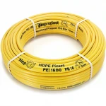Neproplast HDPE Pipes PE 100 Nominal Pressure 16 Bar Outside Diameter 75 mm Thickness 6.8 mm Color Yellow