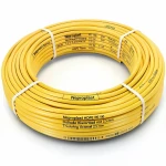 أنابيب HDPE نيبروبلاست PE 100 ضغط 16 بار قطر خارجي 25 مم سمك 2.3 مم لون أصفر 