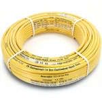 أنابيب HDPE نيبروبلاست PE 100 ضغط 16 بار قطر خارجي 50 مم سمك 4.6 مم لون أصفر 