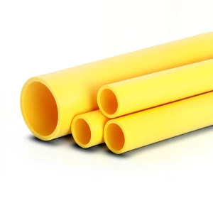 Al-Rajhi HDPE Pipes PE 80 Pressure 4.8 Bar Diameter 250 mm Thickness 14.2 mm Yellow