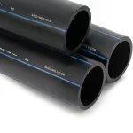 أنابيب SPS HDPE PE 100 ضغط 16 بار قطر خارجي 280 مم سمك 25.4 مم أسود | مصنع أنظمة الانابيب السعودي (SPS)