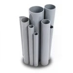 UPVC Pipes Pressure 4 Bar Outside Diameter 140 mm Thickness 2.8 mm Gray