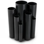 UPVC Pipes 4 Bar Pressure 140 mm Diameter 2.8 mm Thickness Black