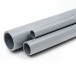 مواسير UPVC الخام الوطني ضغط 6 بار  قطر خارجي 110 مم سمك 3.2 مم لون رمادي