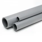 مواسير UPVC الوطني ضغط 4 بار  قطر خارجي 280 مم سمك 5.5 مم لون رمادي