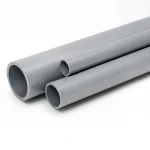 مواسير UPVC الوطنى ضغط 2 بار  قطر خارجي 200 مم سمك 1.8 مم لون رمادي