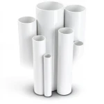 مواسير UPVC ضغط 2.5 بار قطر خارجي 630 مم سمك 5 مم لون أبيض