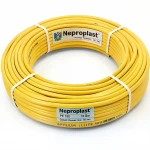 Neproplast HDPE Pipes PE 100 Nominal Pressure 16 Bar Outside Diameter 90 mm Thickness 8.2 mm Color Yellow