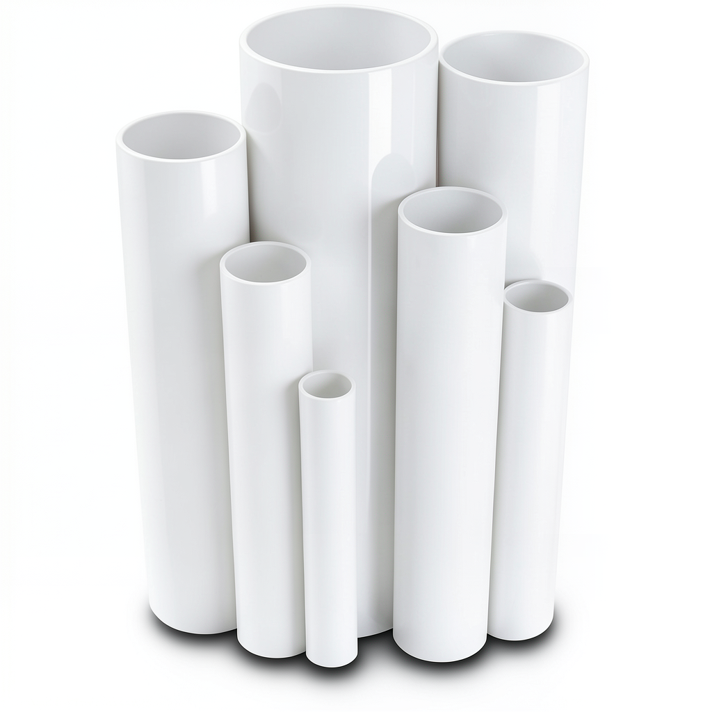 UPVC Pipes Nominal Pressure 2.5 Bar Outside Diameter 710 mm Thickness 5.7 mm White