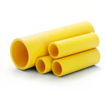 مواسير HDPE PE 80 ضغط 8 بار قطر خارجي 160 مم سمك 14.6 مم لون أصفر
