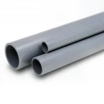 مواسير UPVC الخام الوطني ضغط 10 بار  قطر خارجي 280 مم سمك 13.4 مم لون رمادي