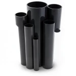UPVC Pipes Pressure 10 Bar Outside Diameter 140 mm Thickness 6.7 mm Black