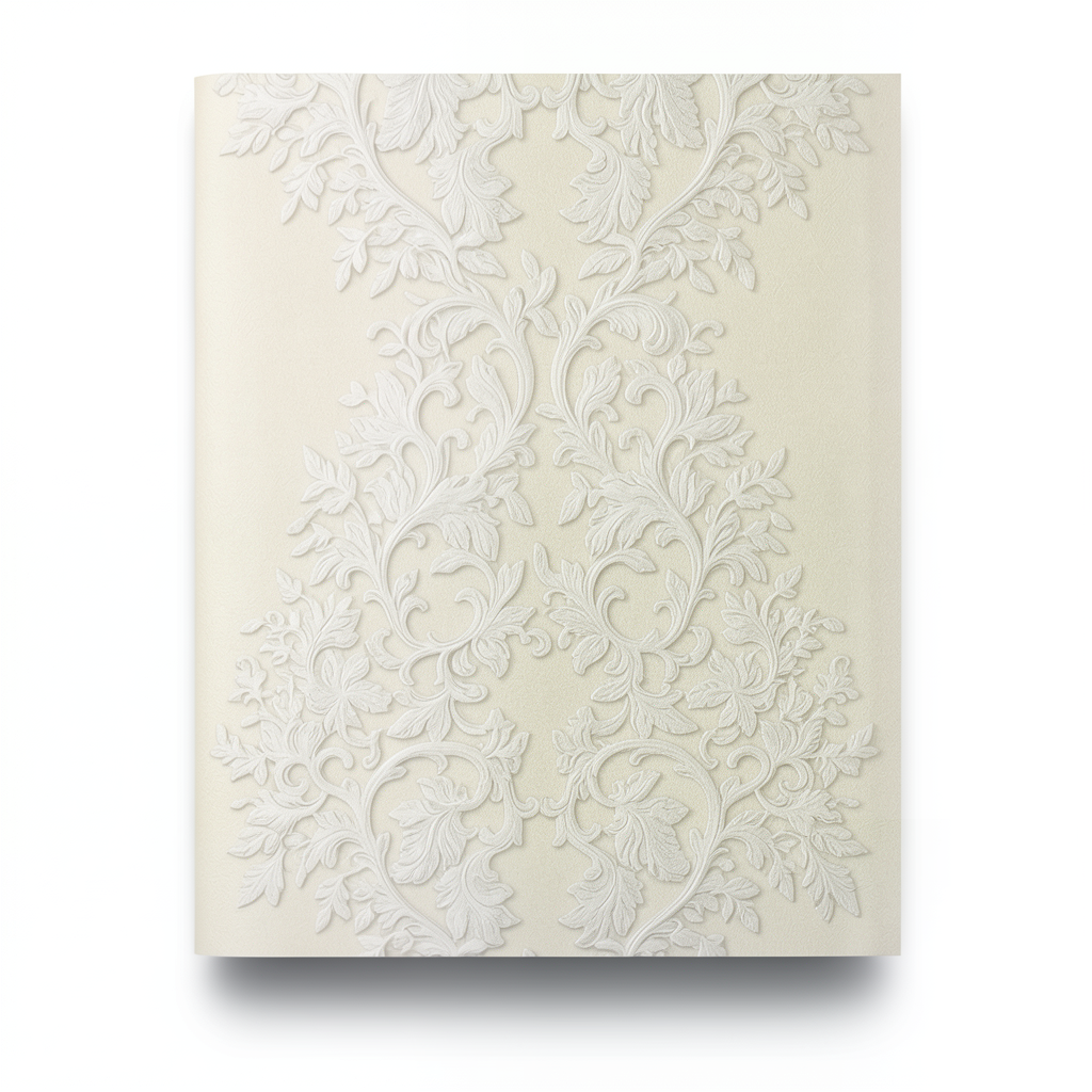 Italian Wallpaper Classic Design Pale Beige, Size 10m×0.70m, Model 13003
