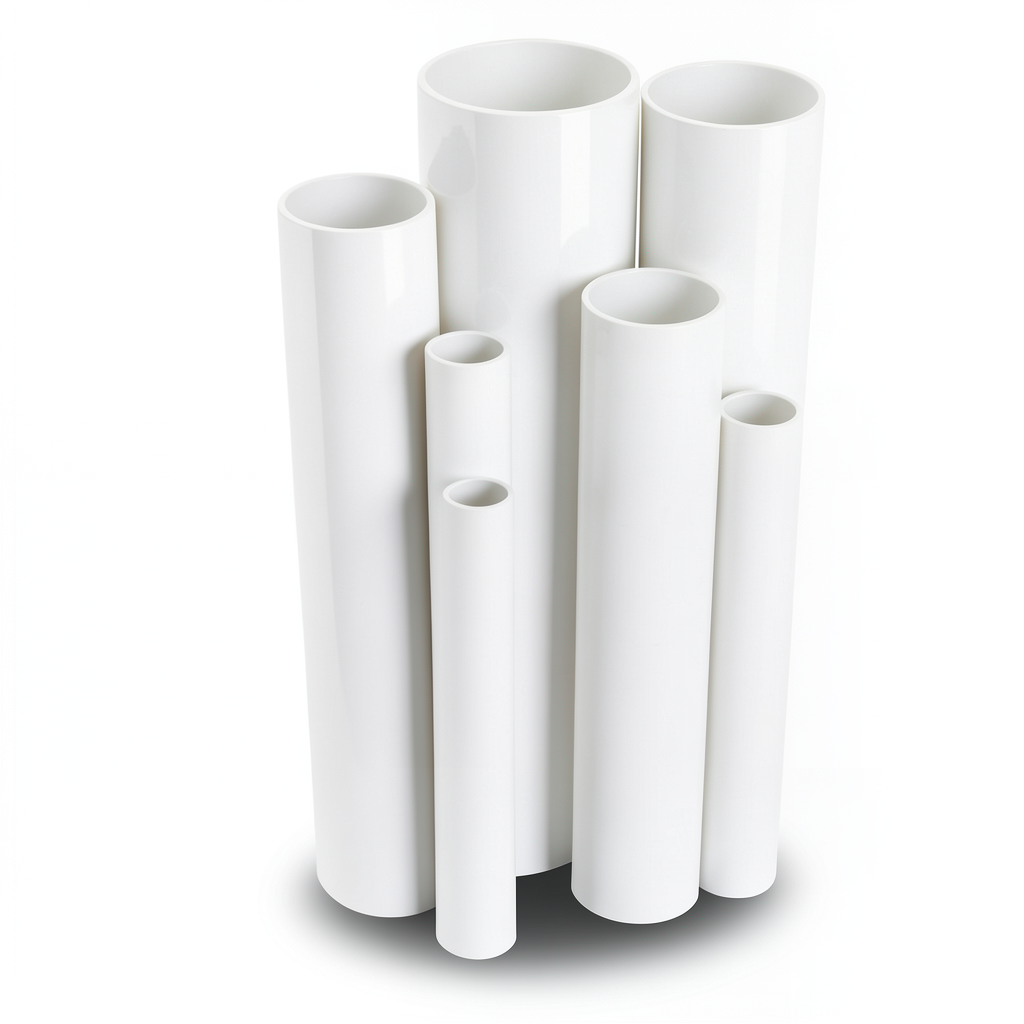 مواسير UPVC ضغط 4 بار قطر خارجي 800 مم سمك 15.7 مم لون أبيض
