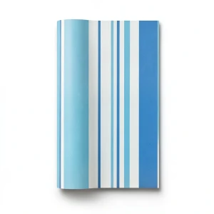 Youth and Children Wallpaper 10m x 0.53m Off White with Blue